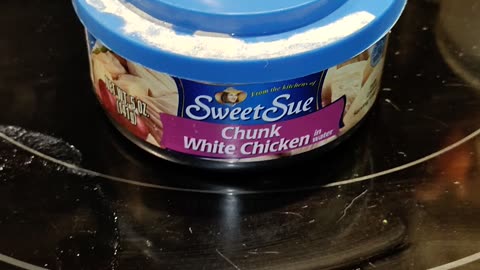 Eating Sweet Sue Chunk White Chicken, Dbn, MI, 9/1/23
