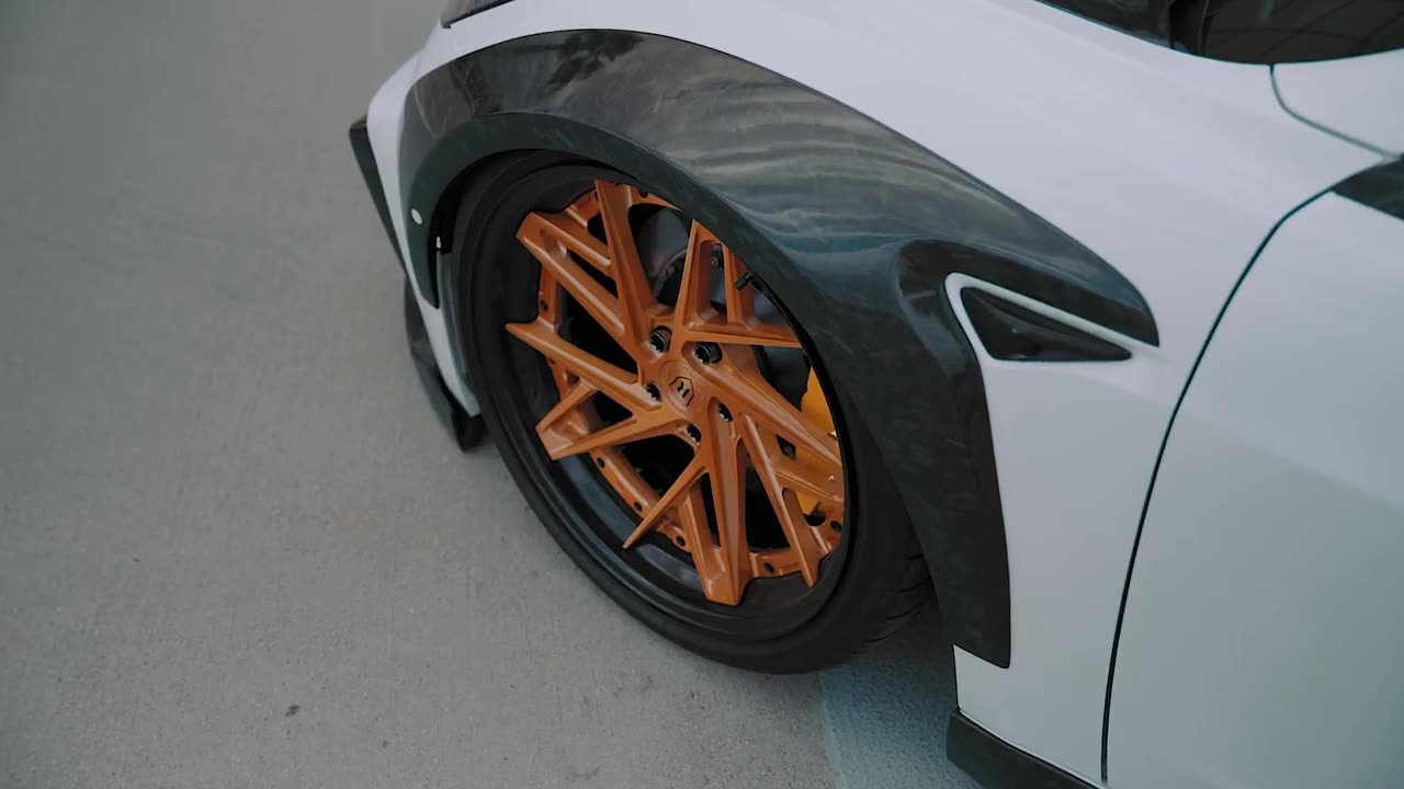 Tesla Model 3 WideBody 4K