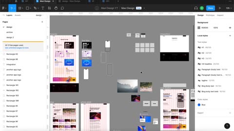 WEB DESIGN IN FIGMA ep.25 Integrations Page pt.1 (Using Nested Components) – Free UX UI Course