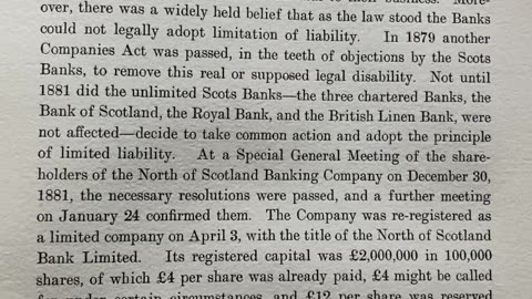 North of Scotland bank book part 8 eight