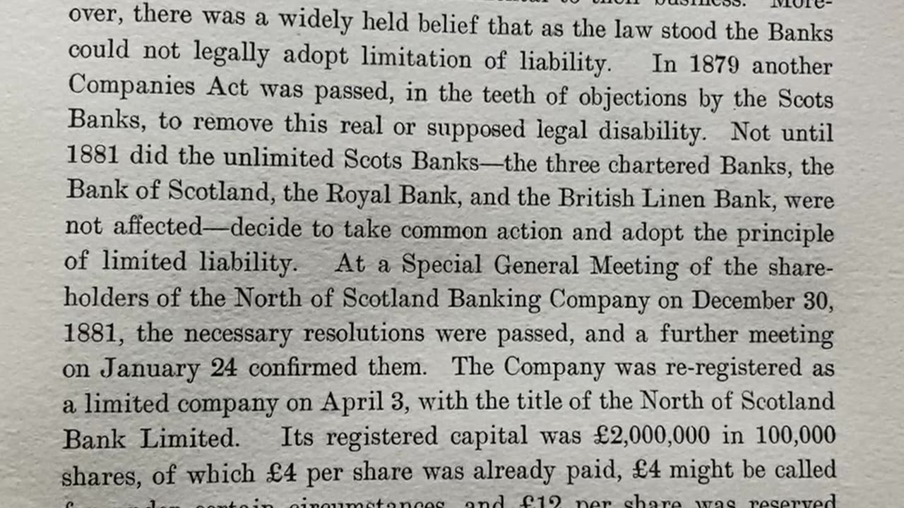 North of Scotland bank book part 8 eight