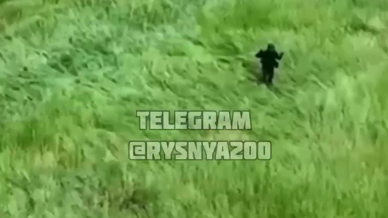 Russian Soldier Hits Mine While Trying to Surrender to Ukrainian Drone Has to be Rescued PT 1