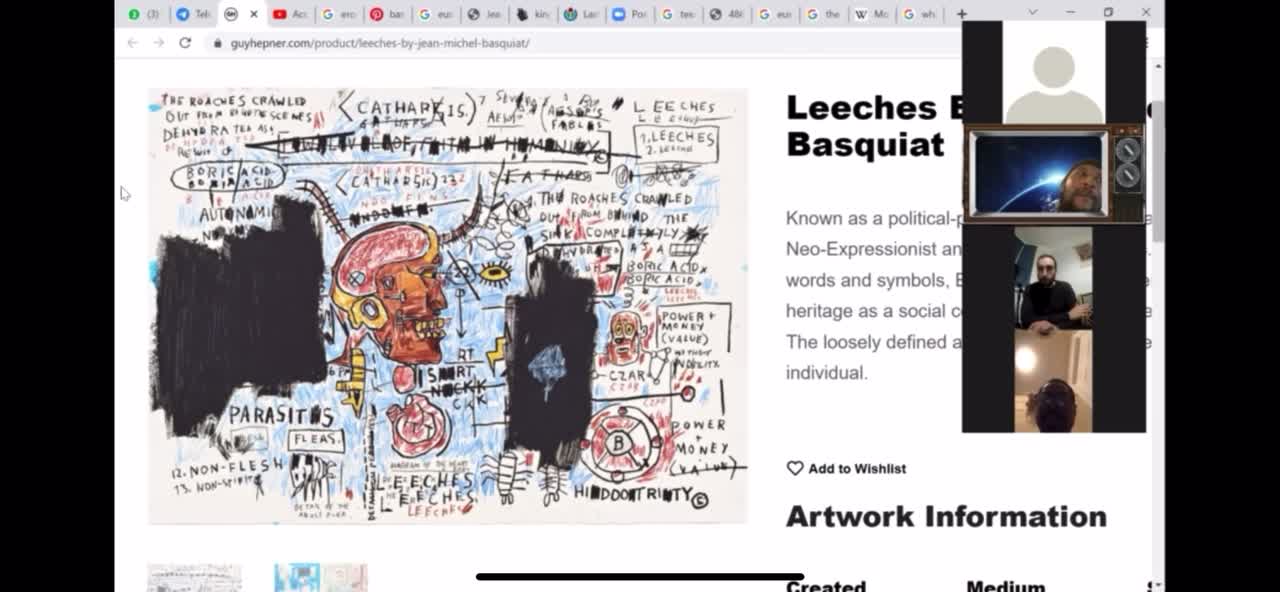 BASQUIAT THE HUMANITARIAN “MERRY CHRISTMAS”