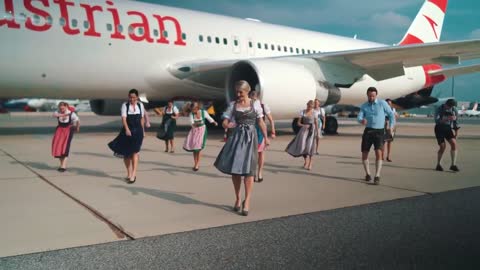 Jerusalema Dance Challenge Austrian Airlines