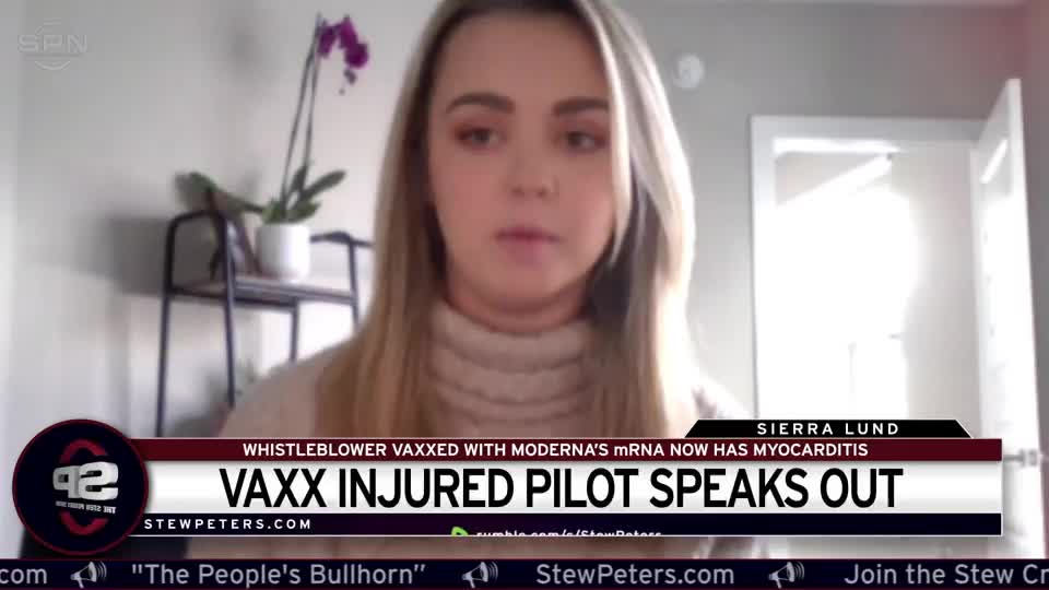 WHISTLEBLOWER Vaxx Injured Pilot SPEAKS OUT: Pilot REVEALS Jab Caused MYOCARDITIS