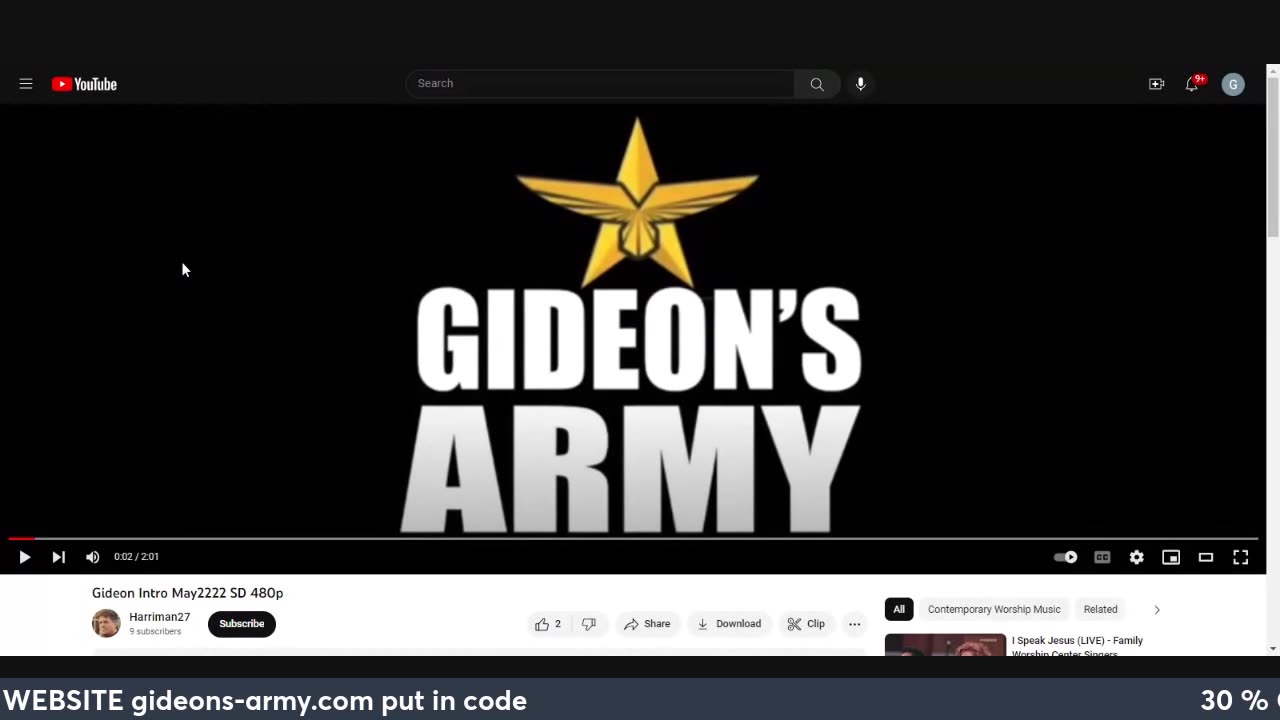 GIDEONS ARMY 6/8/23 THURS 93OAM EST