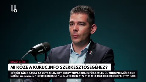 Novák Előd az Ultrahang Pluszban