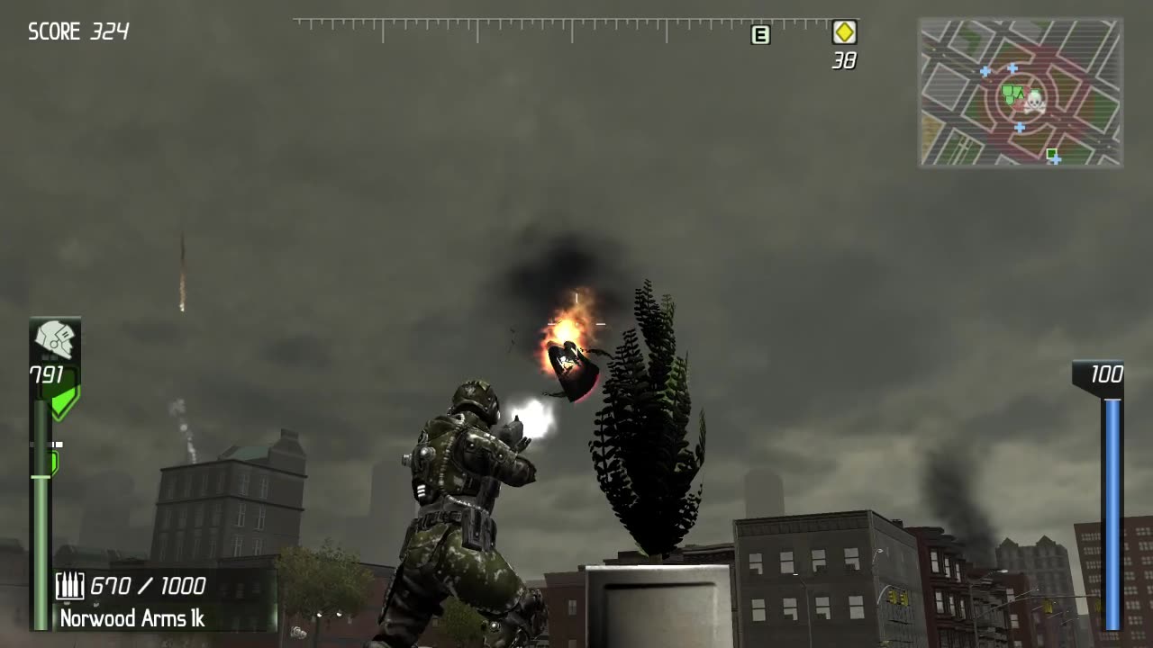 Earth Defense Force: Insect Armageddon, Playthrough. pt.1 (Chapter 5)