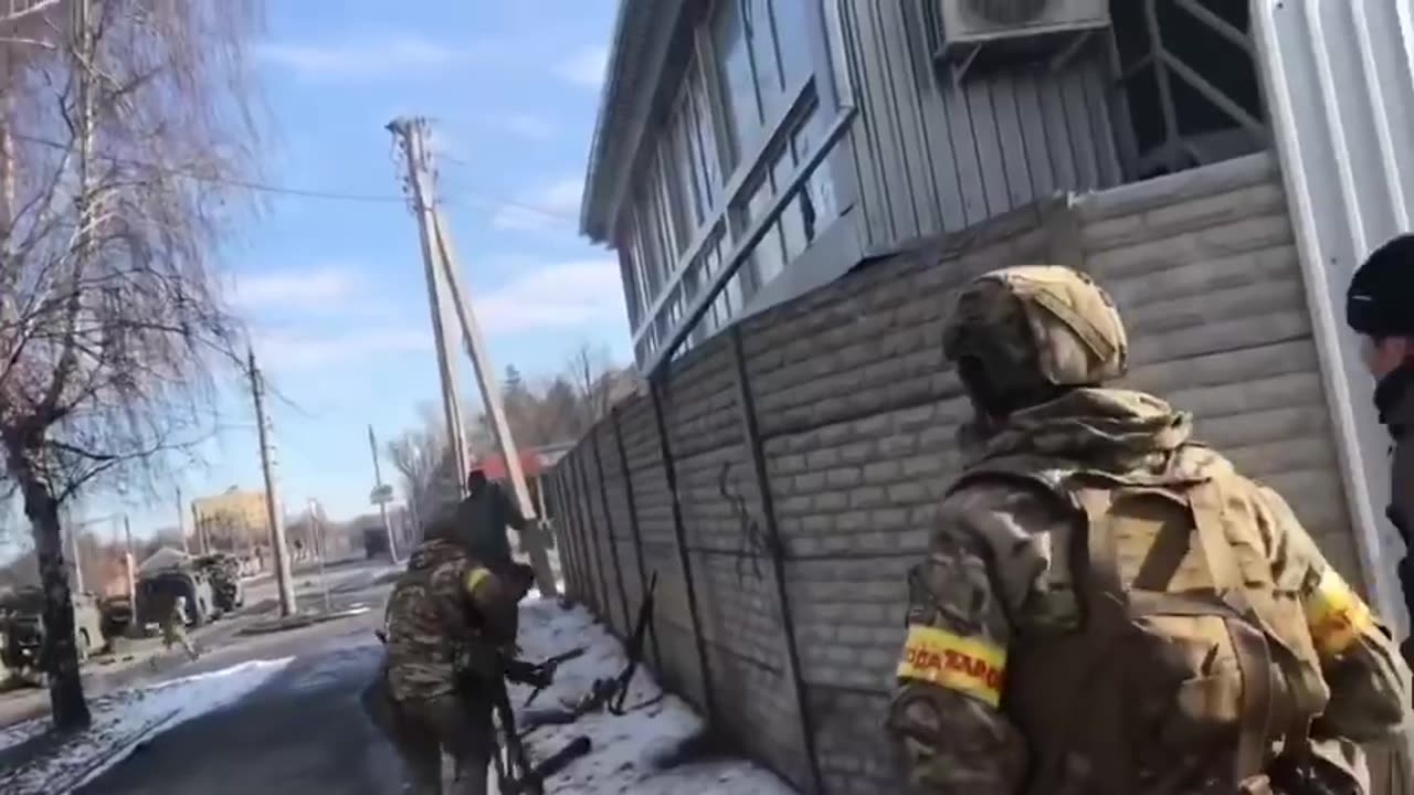 UkrainianTroops Knock Out Russian Tigr-M Convoy In Kharkiv