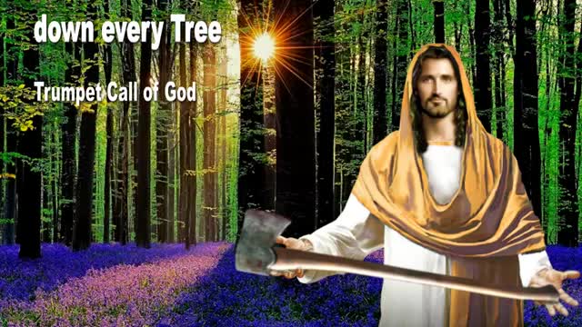 I cut down every Tree, that grows contrary to My Will 🎺 Trumpet Call of God
