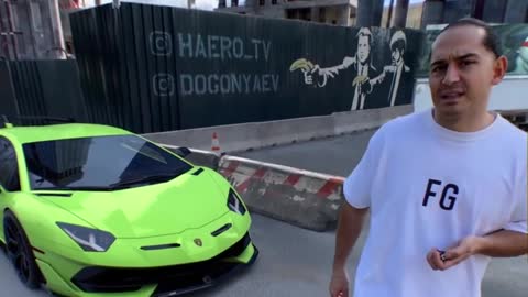 video shorts Lamborghini