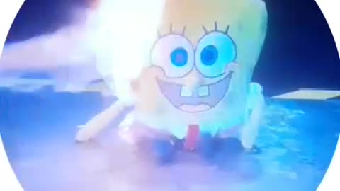 Zombie Spongebob Burning