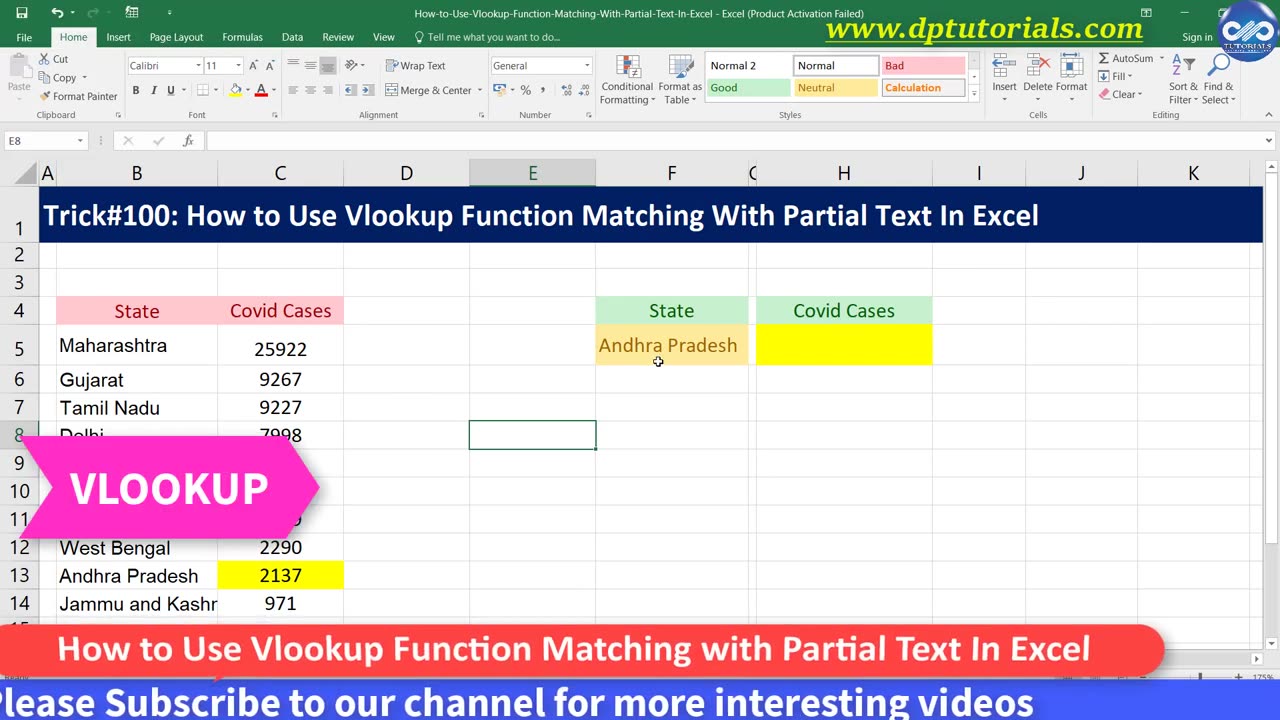 How to Use Vlookup Function