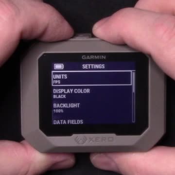 Secret Garmin Xero C1 Pro Developers Menu