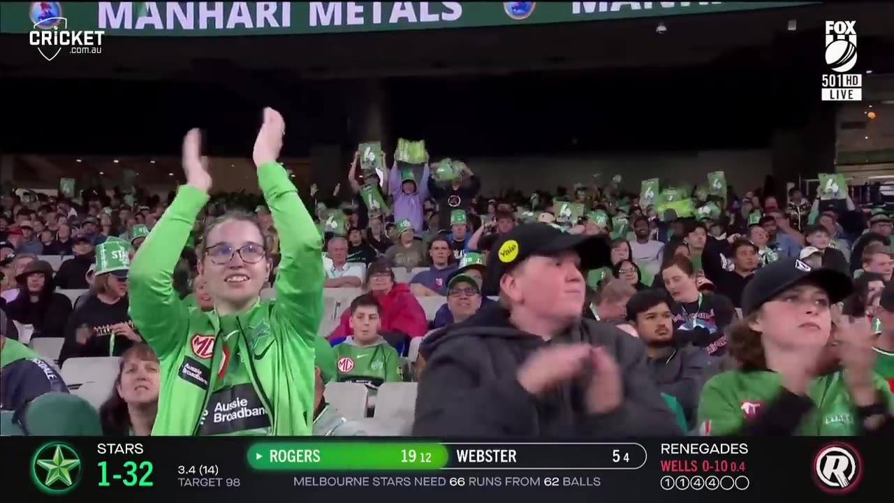 Melbourne Stars v Melbourne Renegades | BBL|13