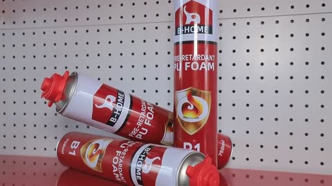 B1 Firefroof Polyurethane Foam One Component Professional Insulation And Construction