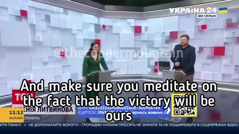 Ukraine TV show does dance for victory