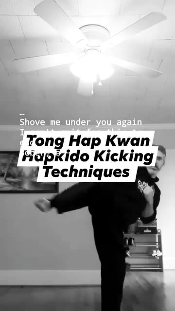 Tong Hap Kwan Hapkido Kicking Techniques