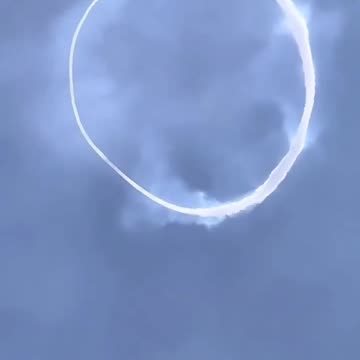 2023 - Italy: they captured a strange circular event or dimensional portal.
