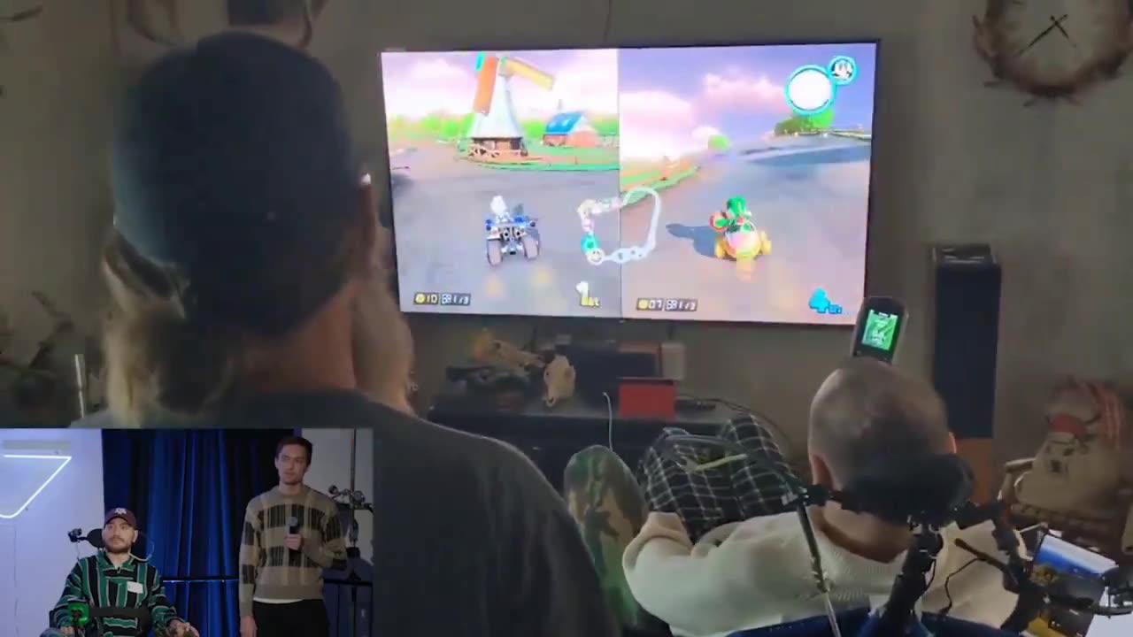 Paralyzed Man Plays Mario Kart Using Neuralink