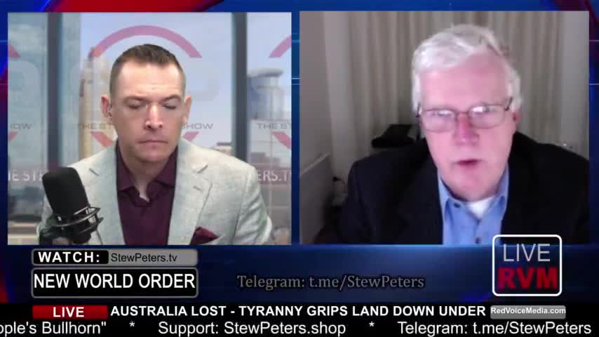 Kids Dead After Jab in Australia, Interview With Aussie Veteran - Stew Peters, Aug,. 2021