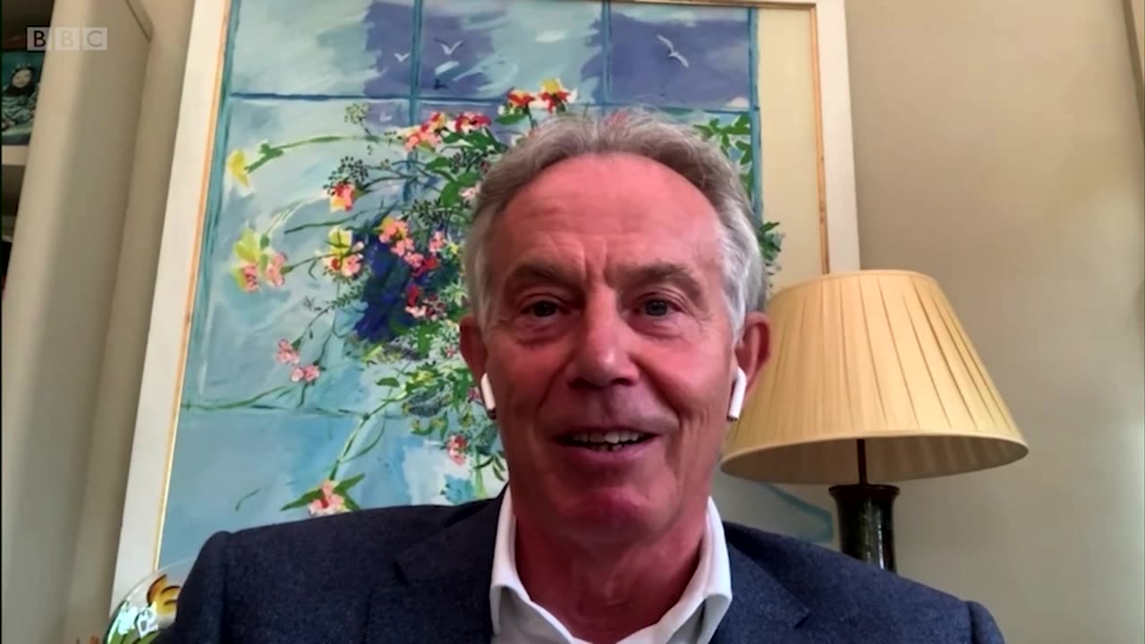 Tony Blair: Digital ID Essential For Determining People's Vaccination Status