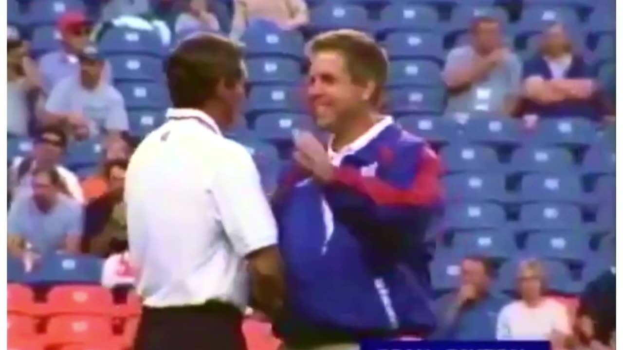 Denver Broncos, Mike Shanahan, Shaking Hands With Sean Payton! (2001)