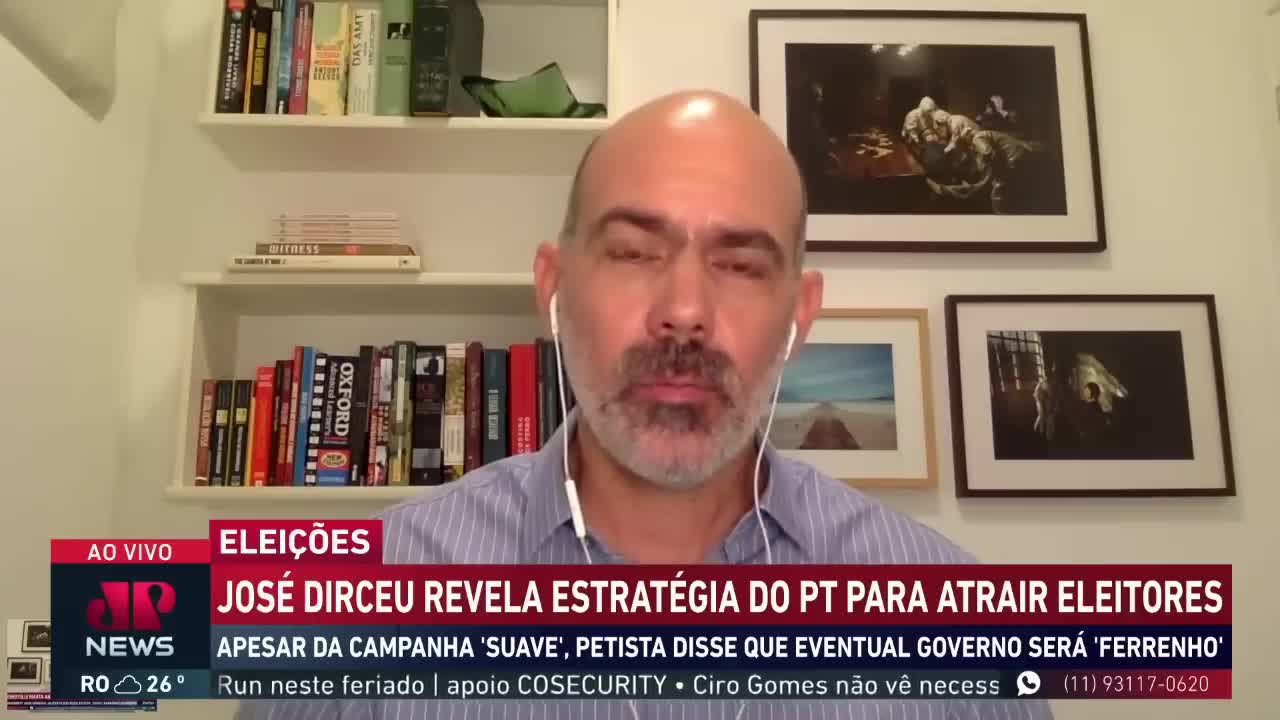 Eleições 2022 2º Turno José Dirceu - Plano de governo do PT - Lula ! (Os Pingos nos Is) 2022,10,15