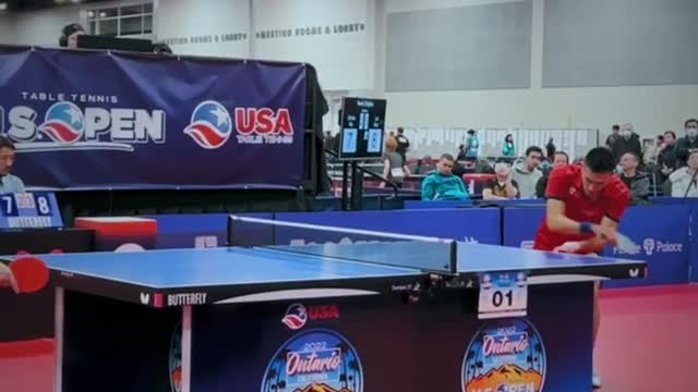 Table Tennis US Open, 12_20_2022，Men’s Singles Semifinals, Live, Kou Lei vs Jinbao Ma