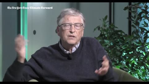 Bill Gates Speaks On Climate Change Through Brute Force