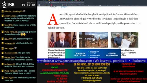 2022-03-24 19:05 EDT - Digging Deeper: with Raddix, and DrunkPiñata