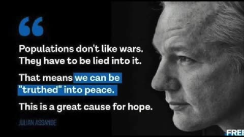 ASSANGE IS FREE: “Our number one enemy is ignorance”