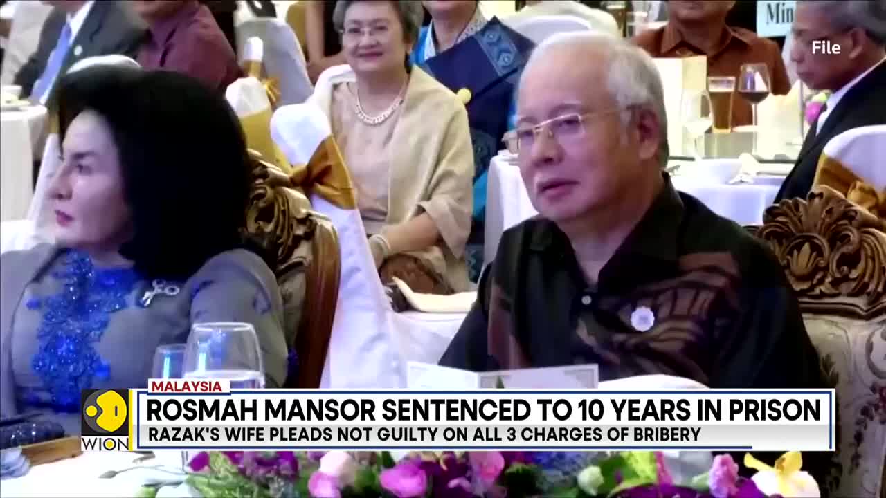 Malaysia's former PM Najib Razak's wife gets 10 years jail for corruption| Latest English News| WION