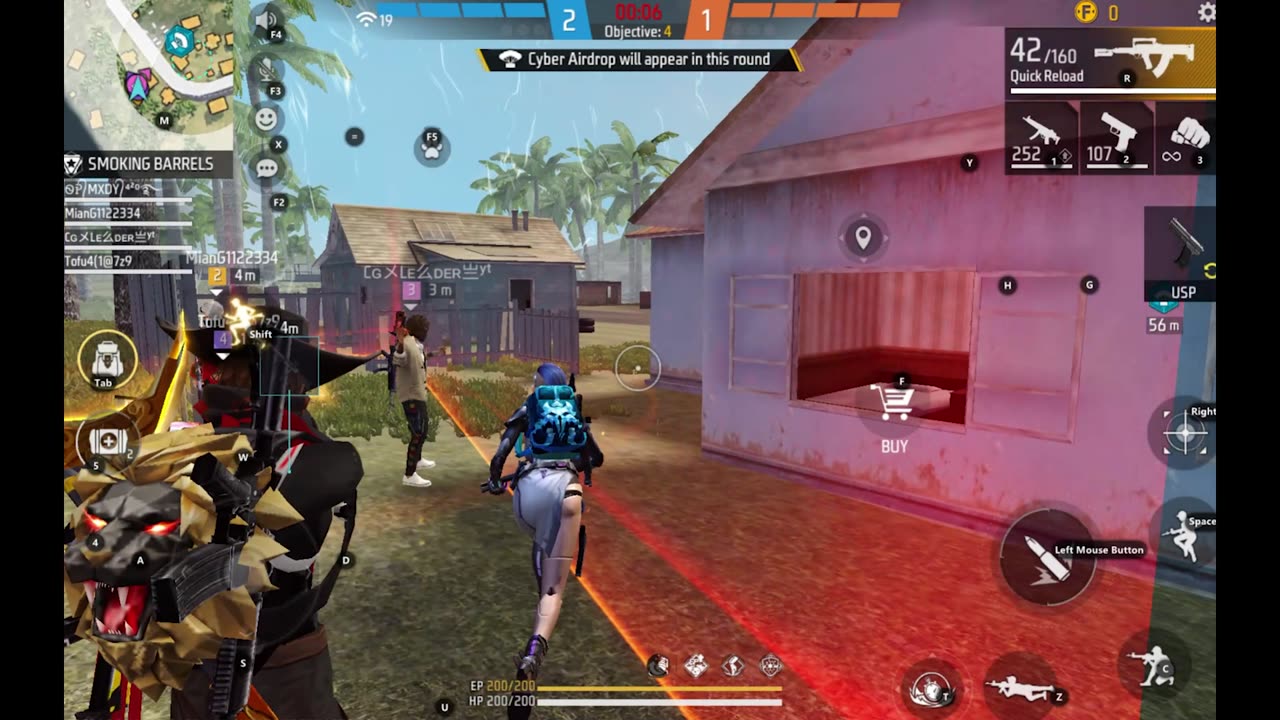 CS Ranked Free Fire Gameplay Victory