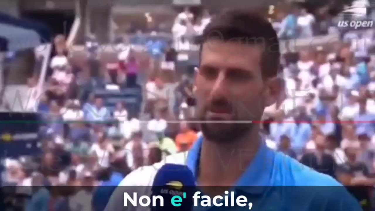 IL CANTO DI LIBERTÀ DI NOVAC DJOKOVIC ‼️
