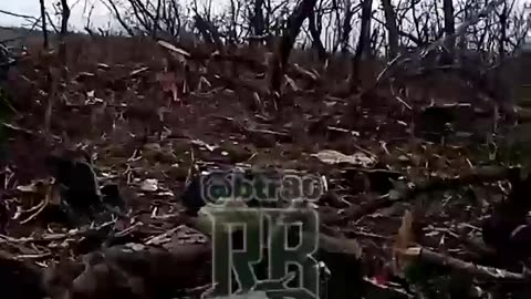 NSFW! Russian scouts filmed a destroyed position of the Ukrainian 152nd Jaeger Brigade
