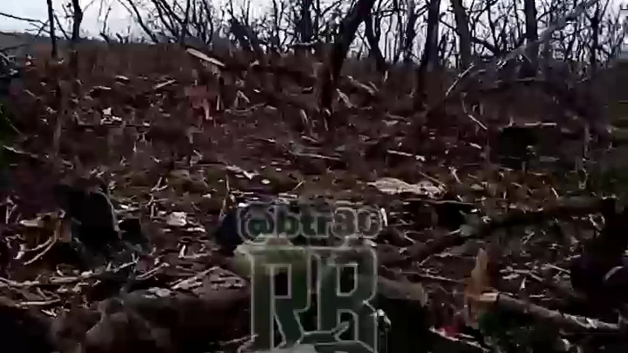 NSFW! Russian scouts filmed a destroyed position of the Ukrainian 152nd Jaeger Brigade