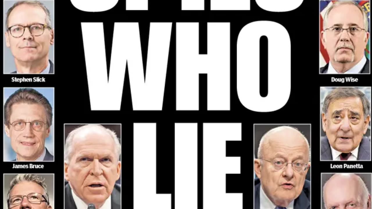 Disgraceful Spies Co-signed for Hunter Biden