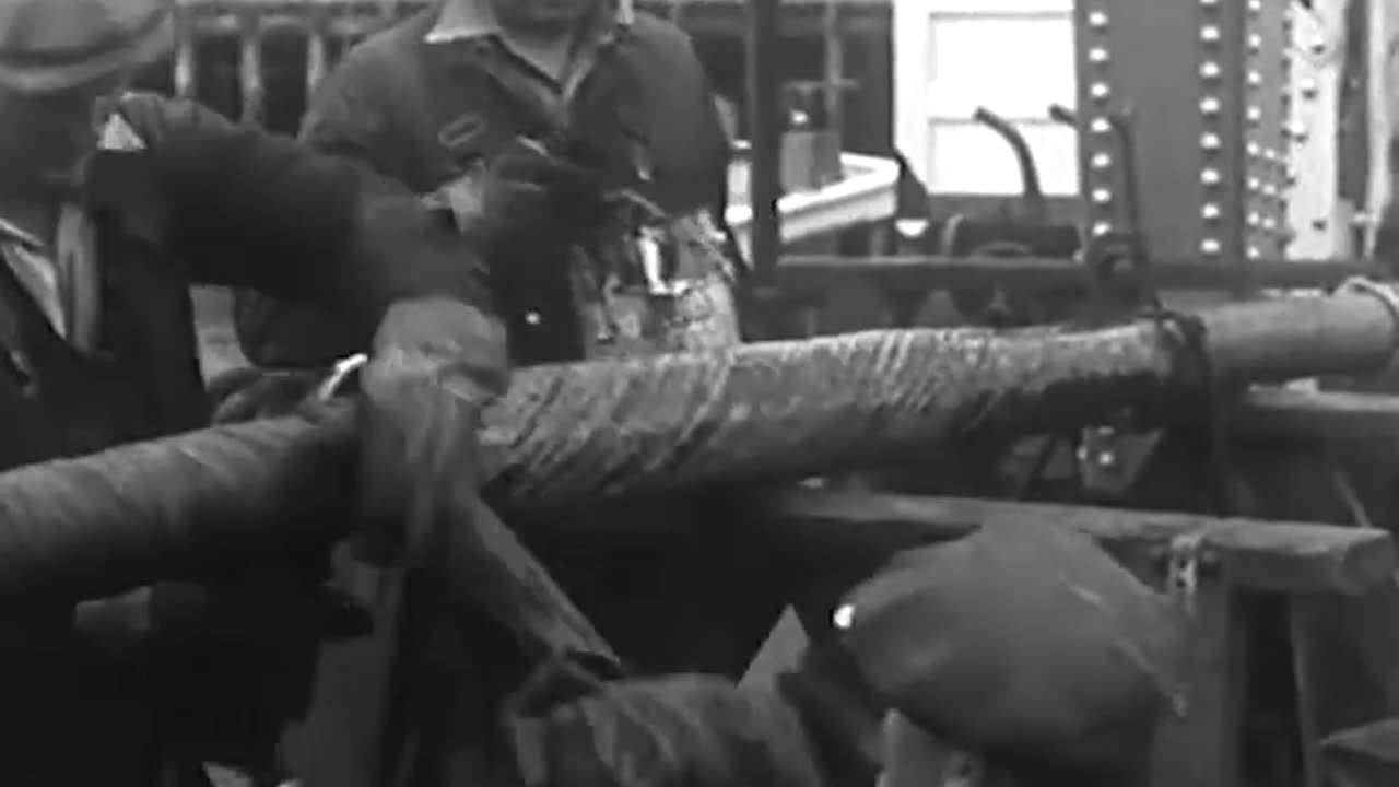 Submarine Communications Cable in 1939 - An Underwater Cable