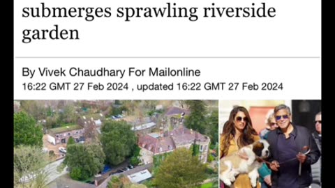 George And Amal Clooney Desert Their Berkshire Mansion