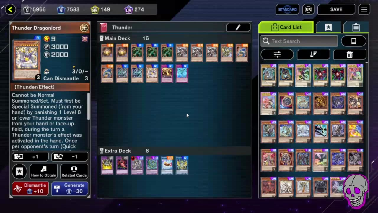 Opening some Thunder pack