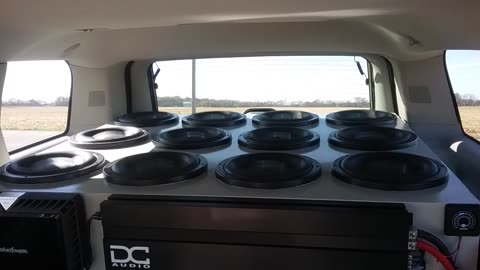car audio bass testing 8