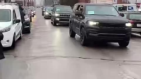 President Trump's motorcaid