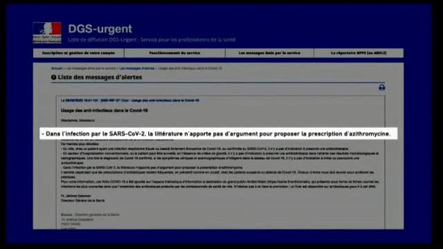 (extrait) Documentaire 2020 "Mal Traités" Covid - Ces médicaments qu'on nous cache