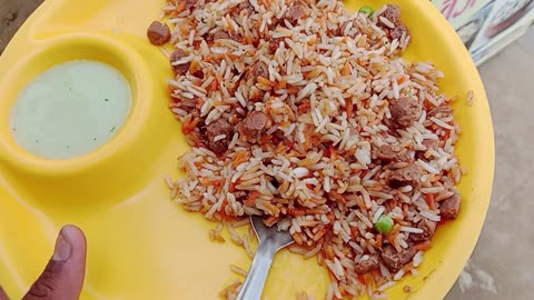 Prayagraj ki veg biryani