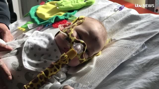 Father pleads for 'miracle' spinal muscular atrophy drug for son | ITV News