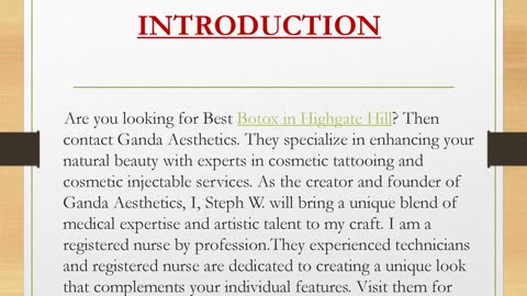 Best Botox in Highgate Hill