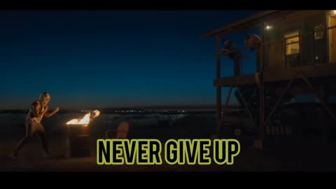Never give up
