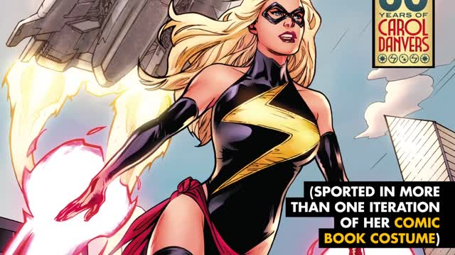 Captain Marvel's Looks Comics vs. MCU