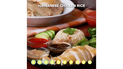 HAINANESE CHICKEN RICE